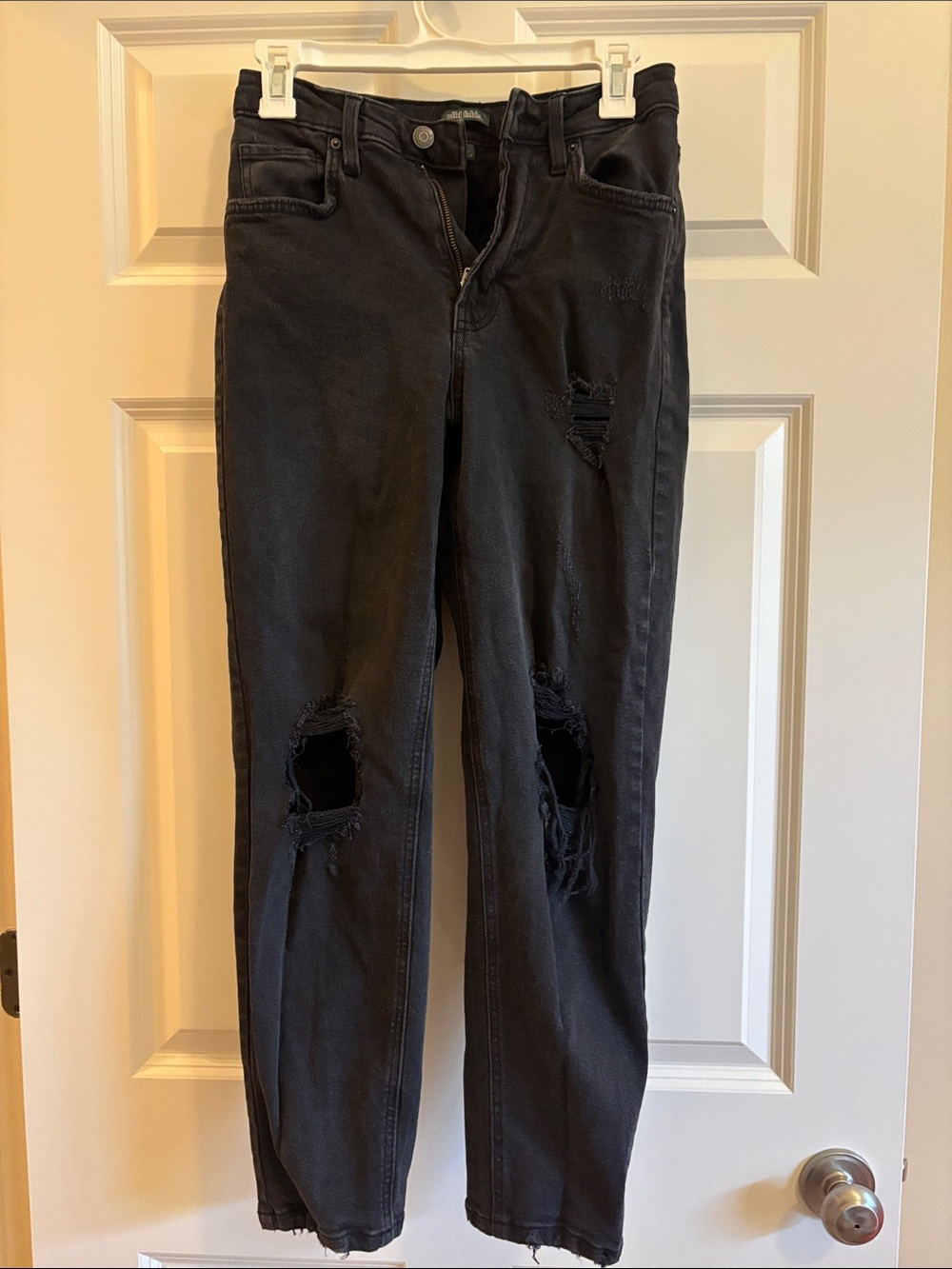 Ripped Black Jeans